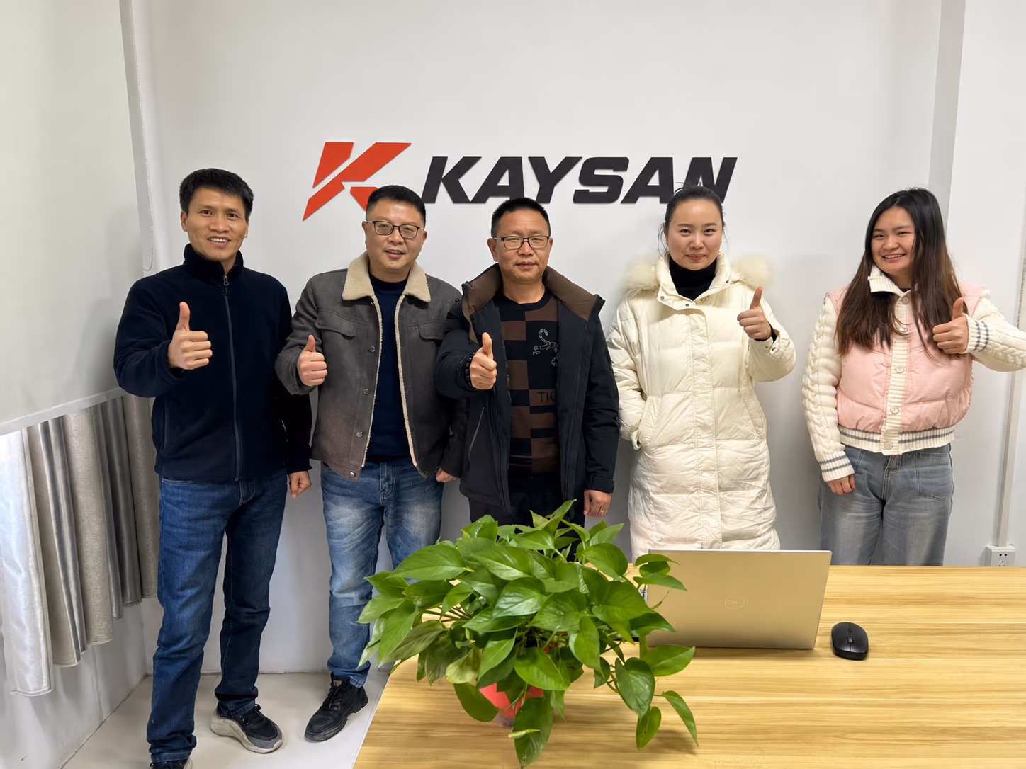 The Kaysan team at the head office